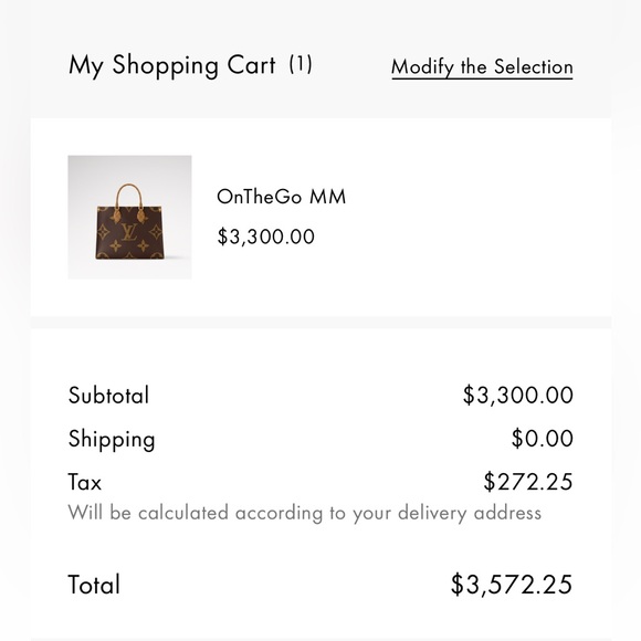 Louis Vuitton On-The-Go MM - Picture 15 of 16